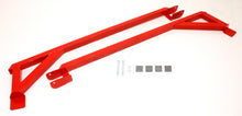 Cargar imagen en el visor de la galería, BMR 82-82 3rd Gen F-Body Weld-On Boxed Subframe Connectors (Inside Frame Exhaust) - Red