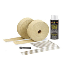 Cargar imagen en el visor de la galería, DEI Exhaust Wrap Kit - Tan Wrap and White HT