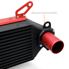 Cargar imagen en el visor de la galería, Mishimoto 2023+ Toyota GR Corolla Intercooler &amp; Pipe Kit - Black Cooler - Red Pipes