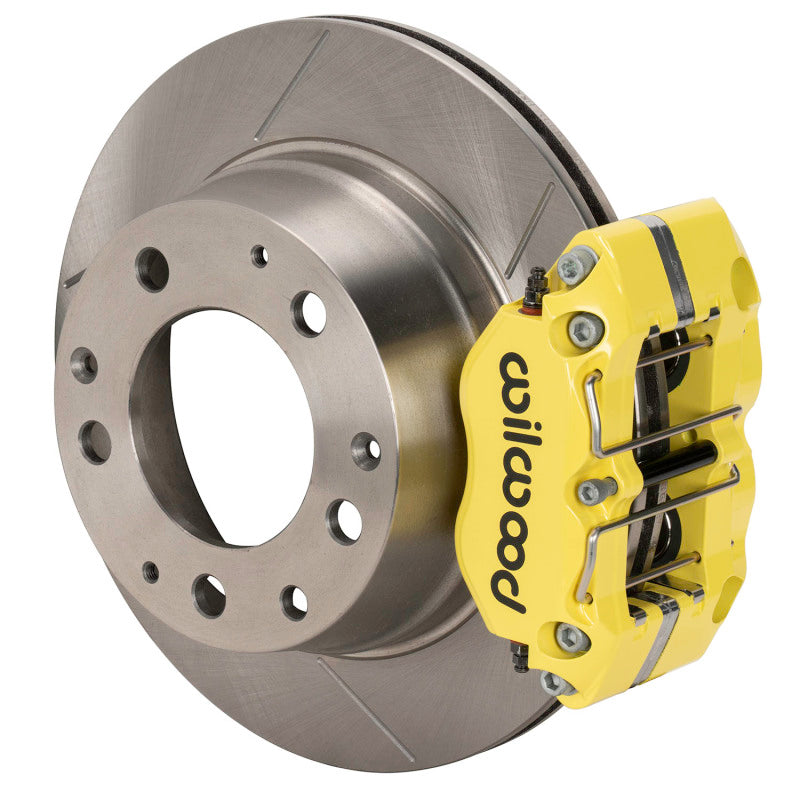 Wilwood 69-83 Porsche 911 Rear Dynapro Brake Kit 3in MT Slotted - Yellow