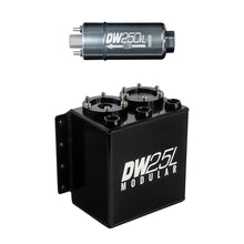 Cargar imagen en el visor de la galería, DeatschWerks 2.5L Modular Surge Tank (Incl. 1 DW250iL In-Line Fuel Pump)