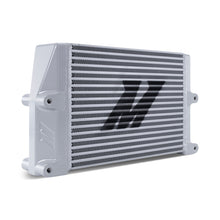 Cargar imagen en el visor de la galería, Mishimoto Heavy-Duty Oil Cooler - 10in. Same-Side Outlets - Silver