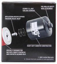 Cargar imagen en el visor de la galería, K&amp;N Oil Transmission Filter, Powersports - Canister
