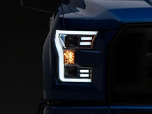 Load image into Gallery viewer, Raxiom 15-17 Ford F-150 Projector Headlights with LED Accent- Chrome Housing- Clear Lens