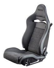 Cargar imagen en el visor de la galería, Sparco Seat SPX Leather/Alcantara Black - Left