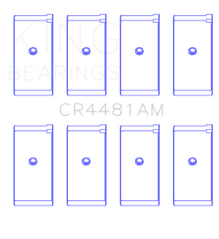 King Engine Bearings Mitsubishi 4G63/4G64 6 Bolt 1st Gen DSM (Size 0.50mm) Rod Bearing Set