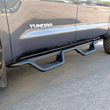 Load image into Gallery viewer, Westin 07-21 Toyota Tundra CrewMax Outlaw Drop Nerf Step Bars - Textured Black