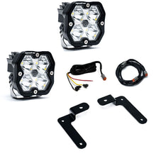 Cargar imagen en el visor de la galería, Baja Designs 18-25 Jeep JL/JT / 20-25 Gladiator Squadron Spt 2.0 A-Pillar SPTSMN w/UP (Spot) - Clear