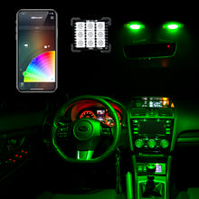 Cargar imagen en el visor de la galería, XK Glow RGB Festoon LED Panel XKchrome Bluetooth App Controlled Dome Bulb