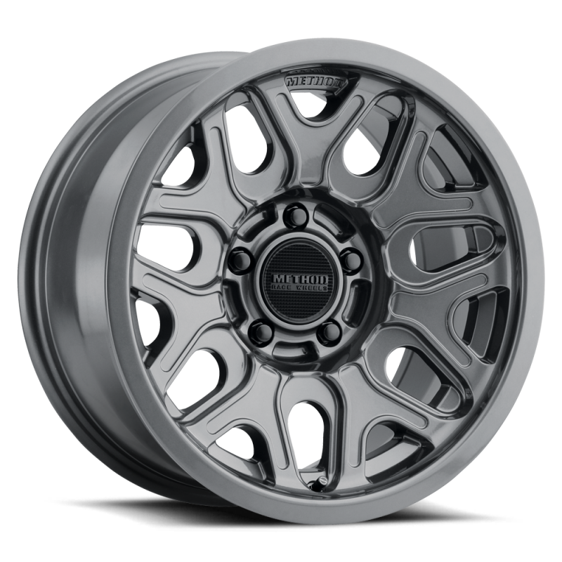 Method MR322 / 20x9 / 8x170 BP / 12ET / 5.44in BS / 130.81mm CB - Gloss Titanium Wheel