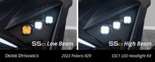 Cargar imagen en el visor de la galería, Diode Dynamics 20-Present Polaris RZR Headlight Wiring Harnesses and Brackets Only (Pair)