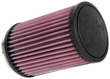 Cargar imagen en el visor de la galería, K&amp;N Filter Universal Rubber Filter 2 7/8 inch Flange 4 inch OD 6 inch Height