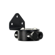 Load image into Gallery viewer, Mishimoto M22 x 1.5 - Remote Oil Filter Mount - Black