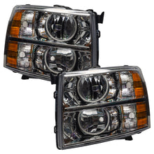 Load image into Gallery viewer, Oracle Lighting 07-13 Chevrolet Silverado Pre-Assembled LED Halo Headlights - Blue