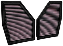 Cargar imagen en el visor de la galería, K&amp;N 2020 BMW M550i 4.4L V8 Replacement Air Filter (2 Per Box)
