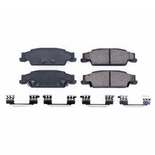 Cargar imagen en el visor de la galería, Power Stop 03-07 Cadillac CTS Rear Z17 Evolution Ceramic Brake Pads w/Hardware