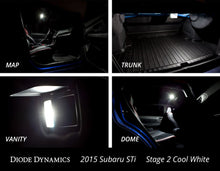 Cargar imagen en el visor de la galería, Diode Dynamics 15-19 Subaru WRX Interior Light Kit Stage 2 - Red