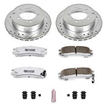 Load image into Gallery viewer, Power Stop 91-96 Dodge Stealth Rear Z26 Street Warrior Brake Kit