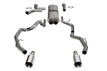 Cargar imagen en el visor de la galería, Corsa 25-26 RAM 1500 RHO Crew Cab 3.0L Turbo Cat-Back Dual Rear Exit w/ 5in Single Satin Pro Series