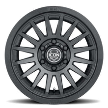 Cargar imagen en el visor de la galería, ICON Recon SLX 17x8.5 6x120 BP 0mm Offset 4.75in BS 67mm Bore Satin Black Wheel