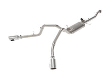 Cargar imagen en el visor de la galería, aFe Gemini XV 3in 304 SS Cat-Back Exhaust 15-20 Ford F-150 V6 2.7L/3.5 w/ Polished Tips