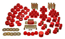 Load image into Gallery viewer, Energy Suspension 87-95 Jeep Wrangler YJ Red Hyper-Flex Master Bushing Set
