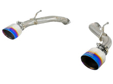 Cargar imagen en el visor de la galería, aFe Takeda 2.5in 304 SS Axle-Back Exhaust w/ Blue Flame Tips 16-18 Infiniti Q50 V6-3.0L (tt)