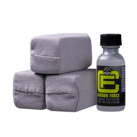 Chemical Guys Carbon Force Ceramic Protective Paint Coating System - 1oz + 3 MircoSuede Applicators