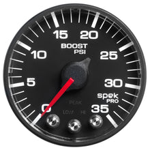Cargar imagen en el visor de la galería, Autometer Diesel Gauge Kit A-Pillar w/ Speaker 01-07 GM Boost/EGT 60psi/2000 degree F Black Spek-Pro