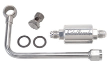 Cargar imagen en el visor de la galería, Edelbrock 3/8In Hard Fuel Line w/ -6 B-Nut and Polished Filter