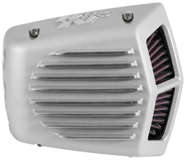 K&N Street Metal Intake System - Shaker Touring 2017 Silver Intake System-Harley-Davidson