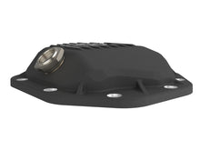 Cargar imagen en el visor de la galería, aFe 19-25 GM Trucks Front Diff Cover - Black w/ Machined Fins
