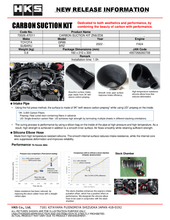 Cargar imagen en el visor de la galería, HKS Carbon Susction Kit ZN8/ZD8