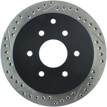 Cargar imagen en el visor de la galería, StopTech Slotted &amp; Drilled Sport Brake Rotor