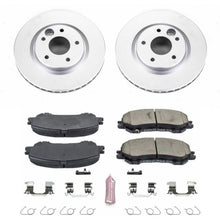 Cargar imagen en el visor de la galería, Power Stop 14-19 Nissan Rogue Front Z17 Evolution Geomet Coated Brake Kit