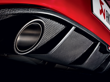 Cargar imagen en el visor de la galería, Akrapovic 13-17 Volkswagen Golf GTI (VII) Rear Carbon Fiber Diffuser - Matte