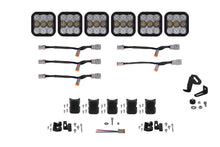 Cargar imagen en el visor de la galería, Diode Dynamics SS5 Pro Universal CrossLink 6-Pod Lightbar - White Combo