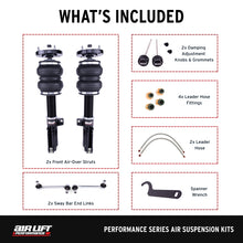 Cargar imagen en el visor de la galería, Air Lift Performance 2005-2014 Ford Mustang (S197) Front Kit (3/8 Fittings Not Included)