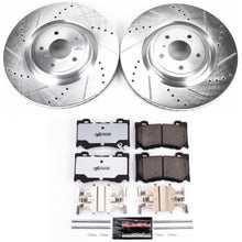 Cargar imagen en el visor de la galería, Power Stop 09-13 Infiniti FX50 Front Z26 Street Warrior Brake Kit