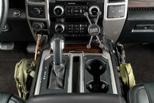 Load image into Gallery viewer, DV8 Offroad 15-20 Ford F150 / 17-21 Ford F250/F350 Center Console Molle Panels &amp; Device Mount