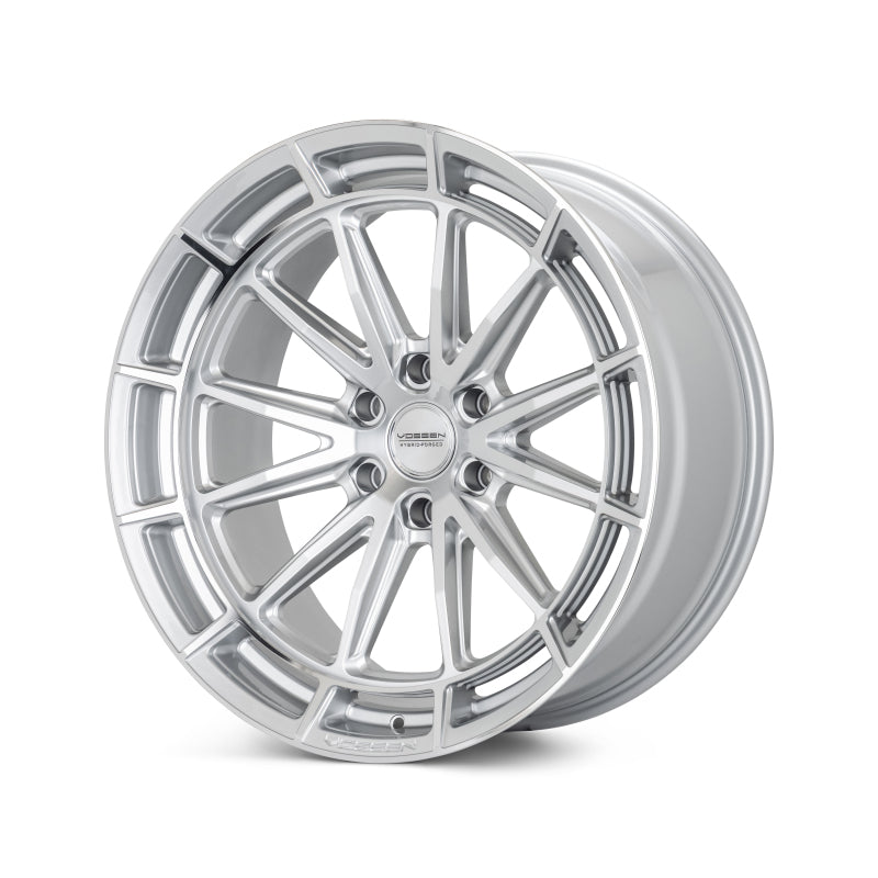 Vossen HFX-5 - 24x10 - 6x139.7 - ET25 - Deep Face - 106.1 - Silver Polished Wheel