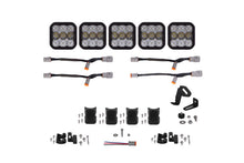 Cargar imagen en el visor de la galería, Diode Dynamics SS5 Pro Universal CrossLink 5-Pod Lightbar - White Combo