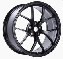 Cargar imagen en el visor de la galería, BBS FI 20x8.75 5x114.3 ET44 CB67 Black Satin Wheel -82mm PFS/Clip Req