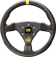 Cargar imagen en el visor de la galería, OMP Trecento Steering Wheel - Small Suede (Black) Leather