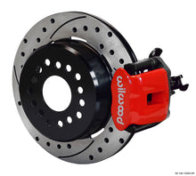 Cargar imagen en el visor de la galería, Wilwood Combination Parking Brake Rear Kit 12.19in Dia 0.81in Rotor Thickness - Red Drilled