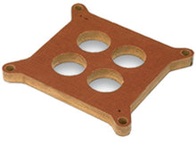 Cargar imagen en el visor de la galería, Moroso 4150/4160 Carburetor Spacer - 4 Hole Plenum - 1/2in - Phenolic