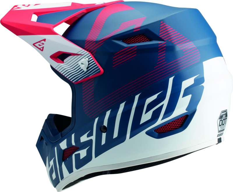 Answer AR1 V2 Bold Helmet Red/White/Blue Youth - Small