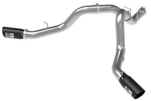 Cargar imagen en el visor de la galería, aFe Large Bore-HD 4in 409SS DPF-Back Exhaust System w/Black Tip 20 GM Diesel Trucks V8-6.6L (td) L5P