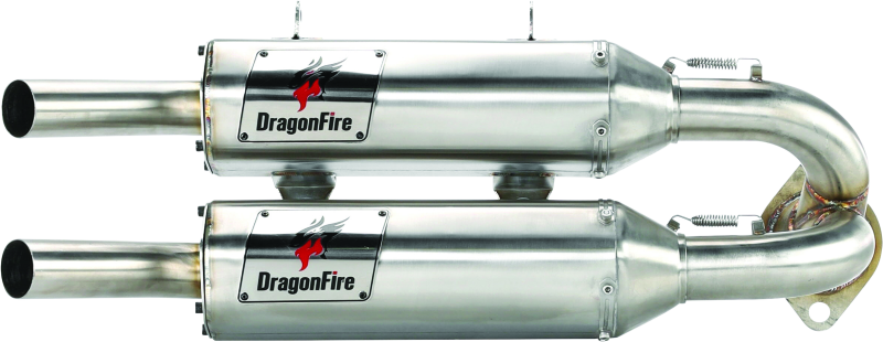 DragonFire Racing Exhaust - Fits Polaris Rzr Xp/Xp4 1000 Dual Slip On