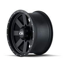 Cargar imagen en el visor de la galería, ION Type 134 20x10 / 5x150 BP / -19mm Offset / 110mm Hub Matte Black/Black Beadlock Wheel
